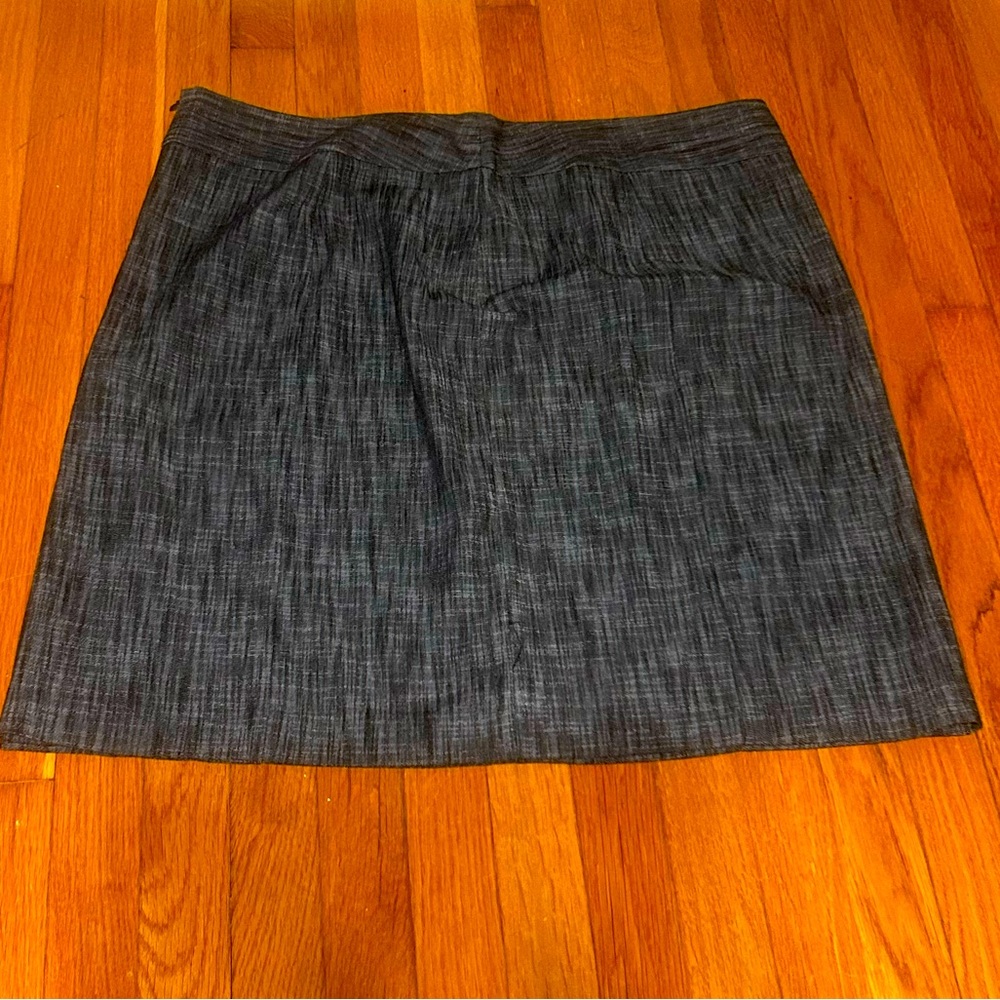 ❄️ NWOT Larry Levine Stretch Women’s Heather Tweed Look Skirt Plus 20W